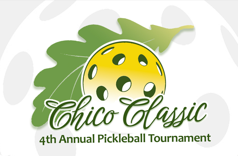 Chico classic pickleball tournament logo
